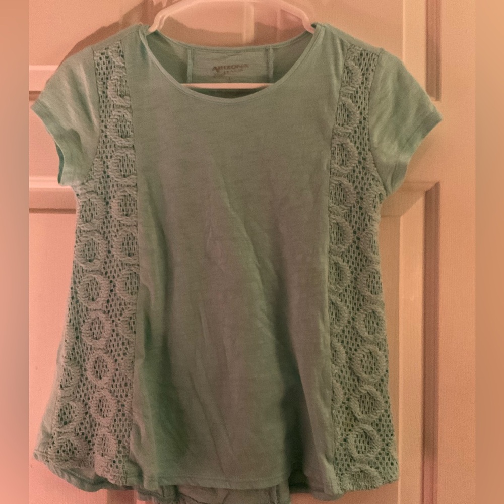 Minty Green Girls shirt
